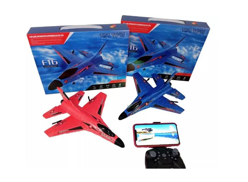 Avião De Controle Remoto Com Câmera - TRT Toys - Aviões e